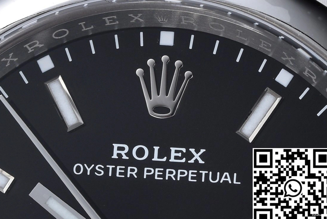Factory Oyster Dial Black 41MM Rolex Clean M124300-0002 Perpetual 1124